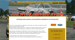 Desktop Screenshot of joewyssdriving.ch